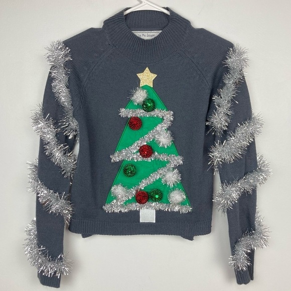 Christmas Tree Sweater - Holiday Sweater - Ugly Sweater - Picture 8 of 8